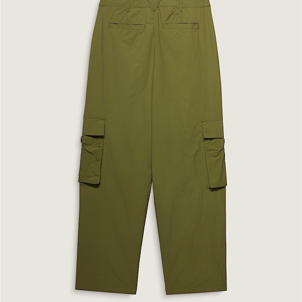 Vans Loden Green Cobra 27 Wide Leg Cargo Pants NWT New